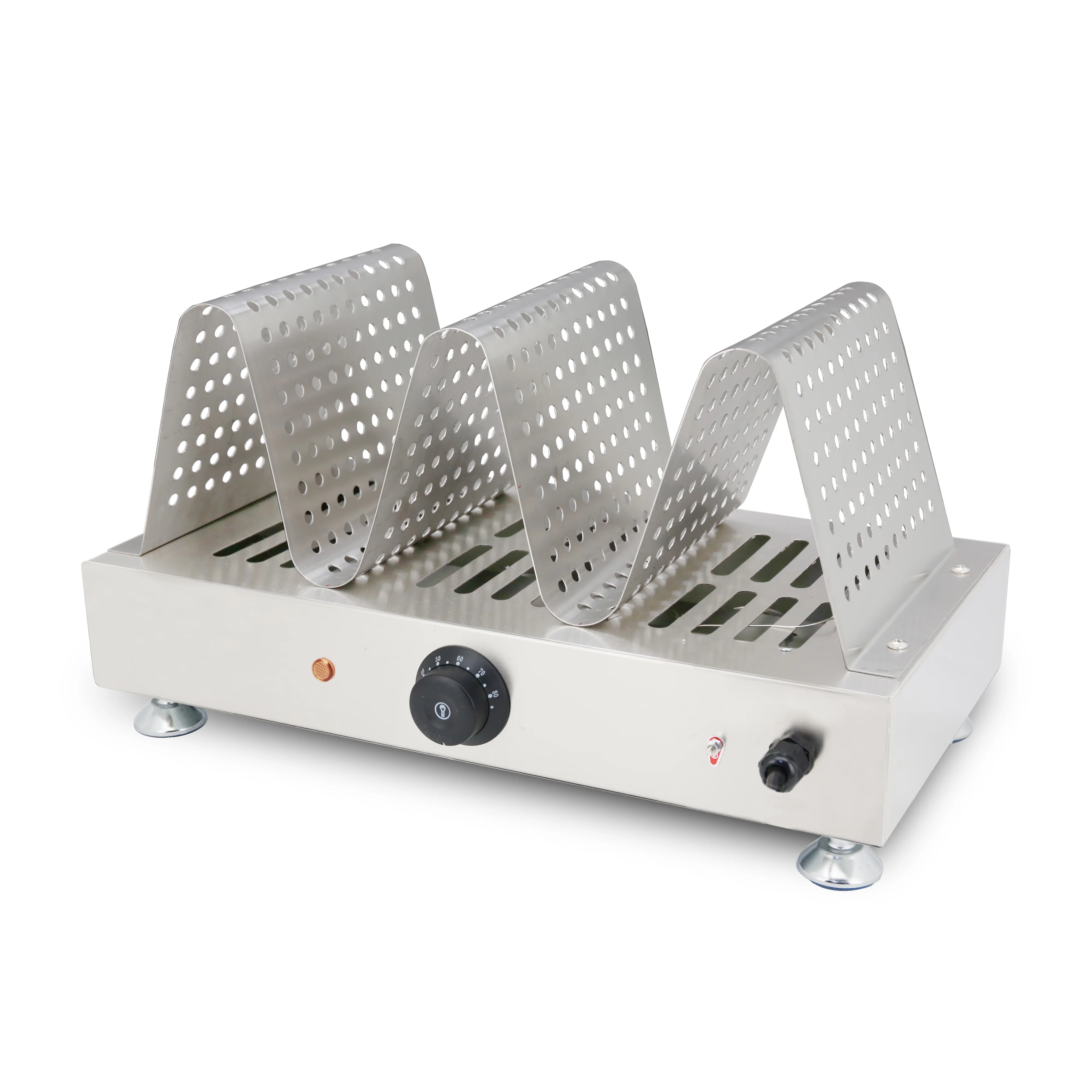 Food Carts Mobile Trailers Electric Egg Bubble Waffle Display Warmer with Germany Brand