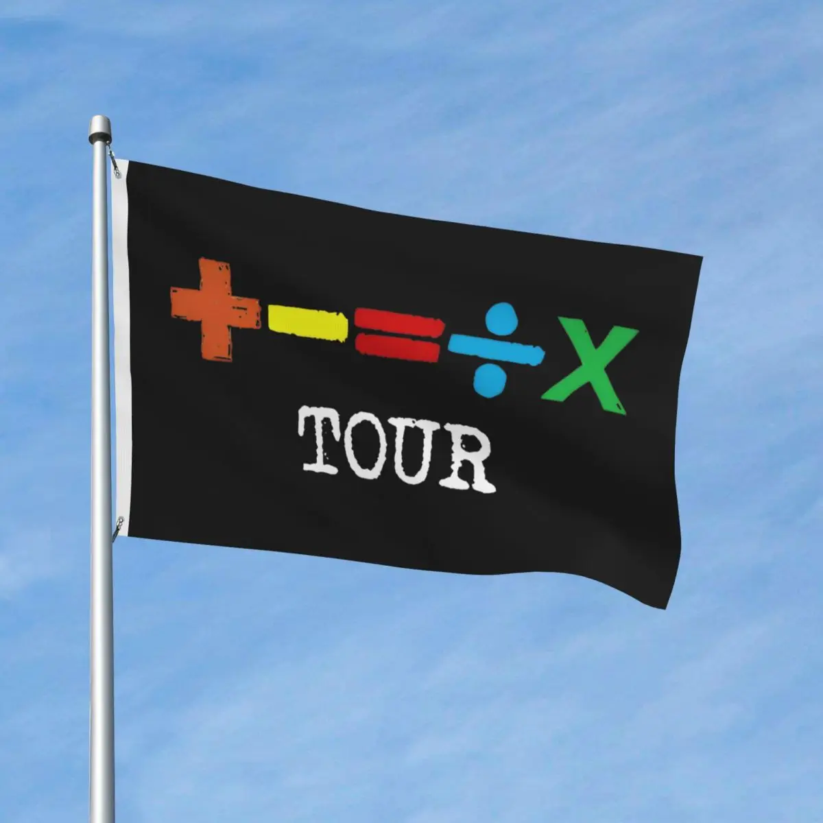 The Mathematics Tour Ed Sheerans Music Flag Indoor Outdoor Banner Polyester Decoration Durable 2x3 3x5 4x6 FT Flags