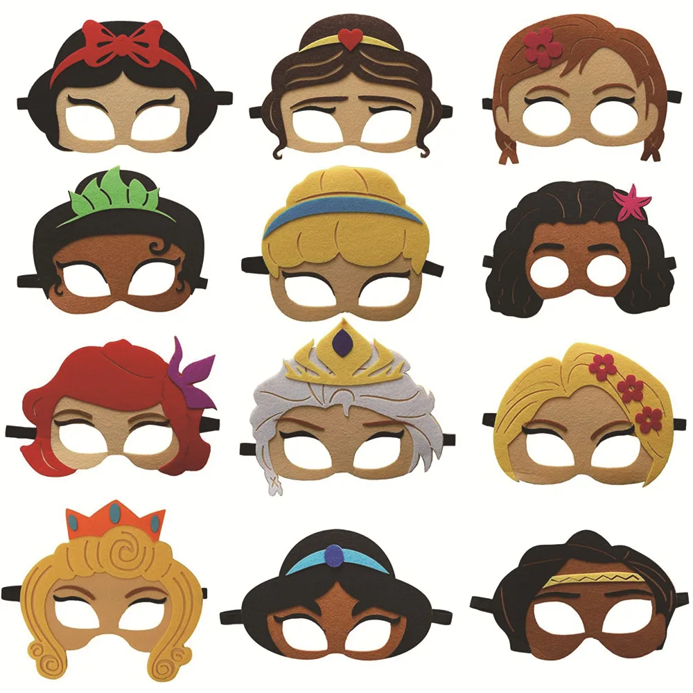 مستلزمات فستان للأطفال ، هدية حفلة عيد ميلاد ، ملابس ديكور ، قناع أميرة ، لعب الأدوار ، لعب الأدوار