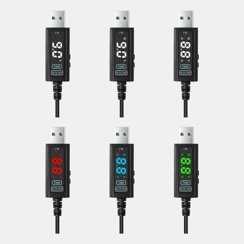 New！DC 5V 12V 20V Adjustable Voltage Fast Charging Cable USB/Type-C To DC 5.5*2.5MM For Optical Modems, Routers And Laptops