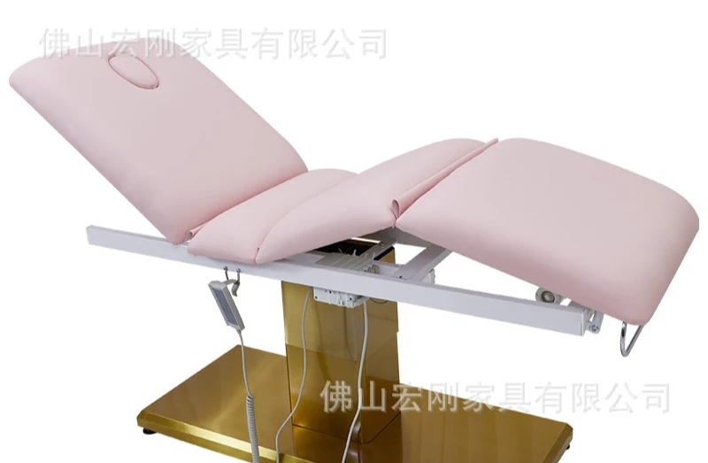 Electric Lifting Chiropractic Treatment Bed for TCM Bone Setting Micro-Plastic Beauty & Embroidery Therapy