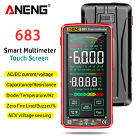 ANENG 683 Smart Multimeter High-end Touch 6000 Counts Multimetro Test Rechargeable Multitester AC/DC Voltage Tester Current Tool