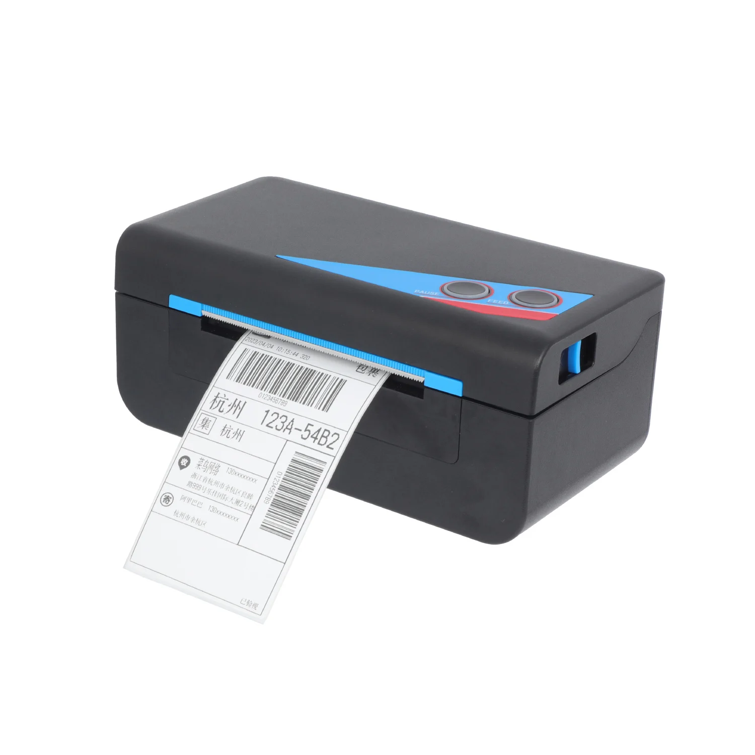 Sticker Label 4-inch 110mm Thermal Label Printer with USB Serial  Blue Tooth