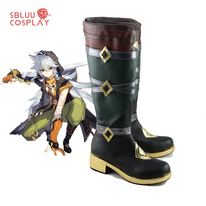 Genshin Impact Razor Cosplay buty buty wykonane na zamówienie