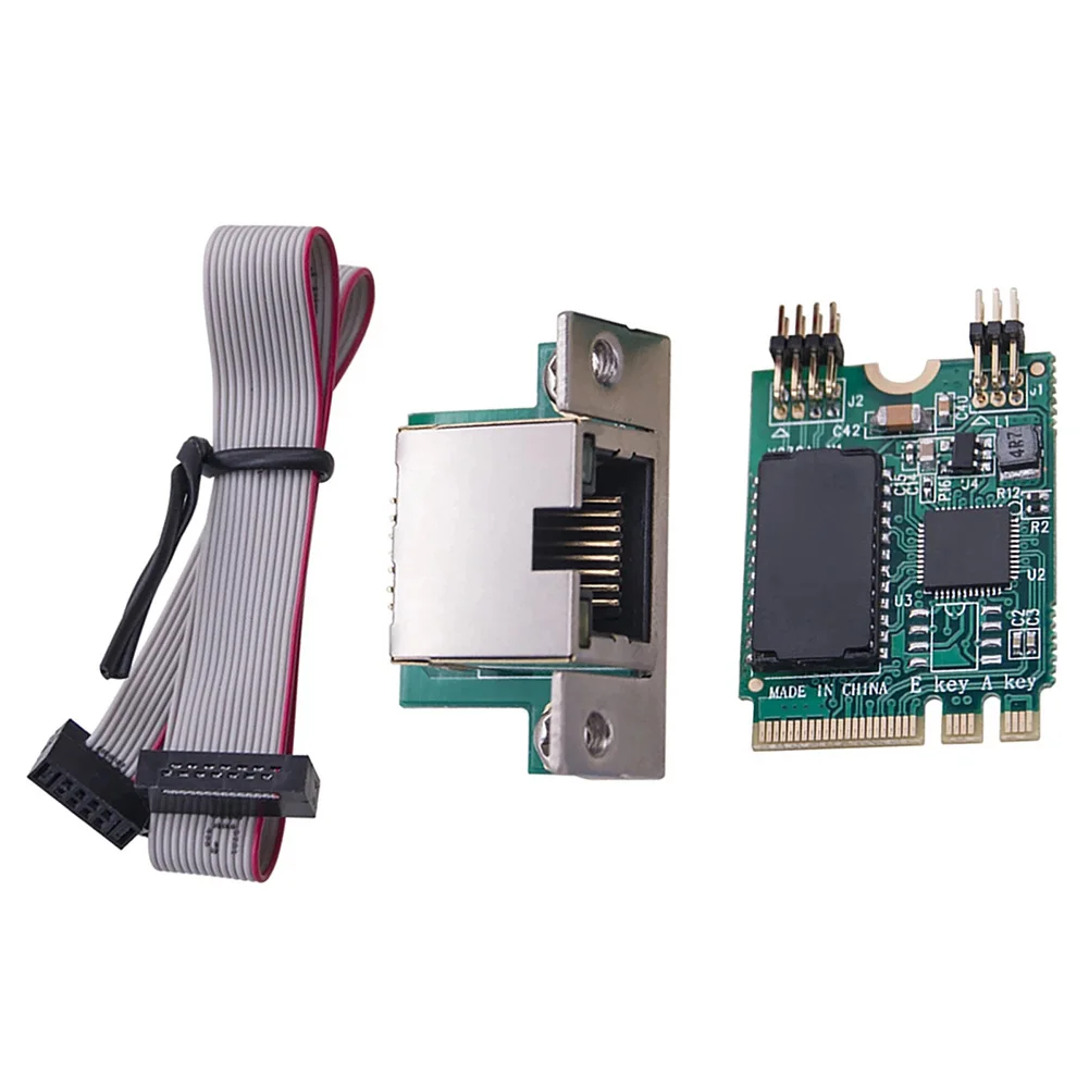 M.2 Key A + E 2,5G Gigabit Ethernet tarjeta Lan de red RTL8125B Chipset accesorios para herramienta de medición de prueba accesorio