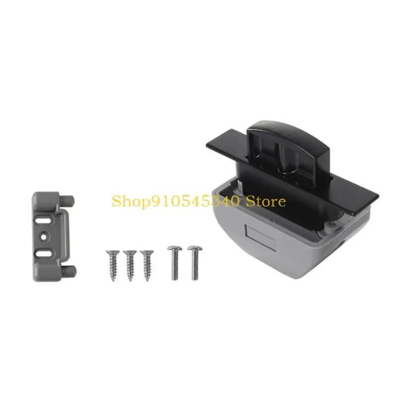 

U2JA Push Button Latches Cabinet Door Catch Keyless Cupboard Locks for RVs Yachts Motorhome Campers Caravans