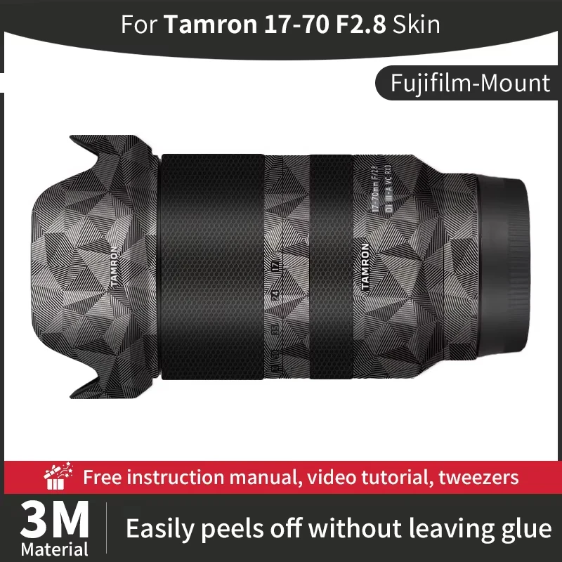 For Tamron 17-70mm F2.8 (B070) Camera Lens Skin Tamron 17 70mm Fujifilm Skin Anti-scratch Camera Lens Sticker protective film