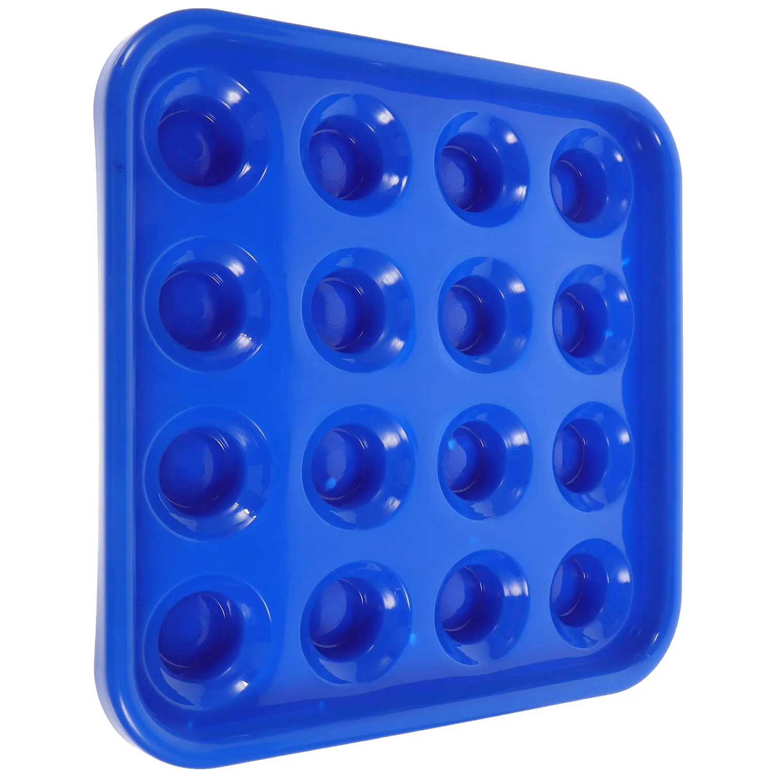 

High-Quality PP Billiard Ball Tray Organizes 16 Standard Balls Efficiently Portable Pool Ball Holder Tray for Home