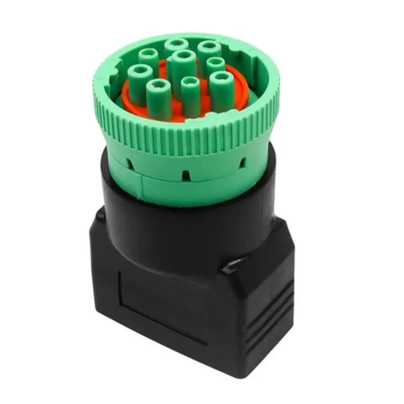 A20K-Replacement 9 Pin Truck Diagnostic Port Connector J1939 OBD2 Adapter For Paccar For Nexiq Data Link
