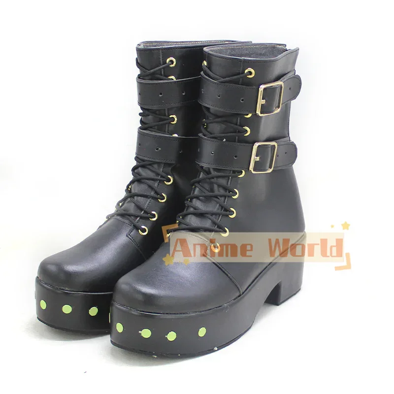 Zenless Zone Zero Nicole Demara Scarpe Cosplay Stivali di Carnevale di Halloween Realizzati su misura