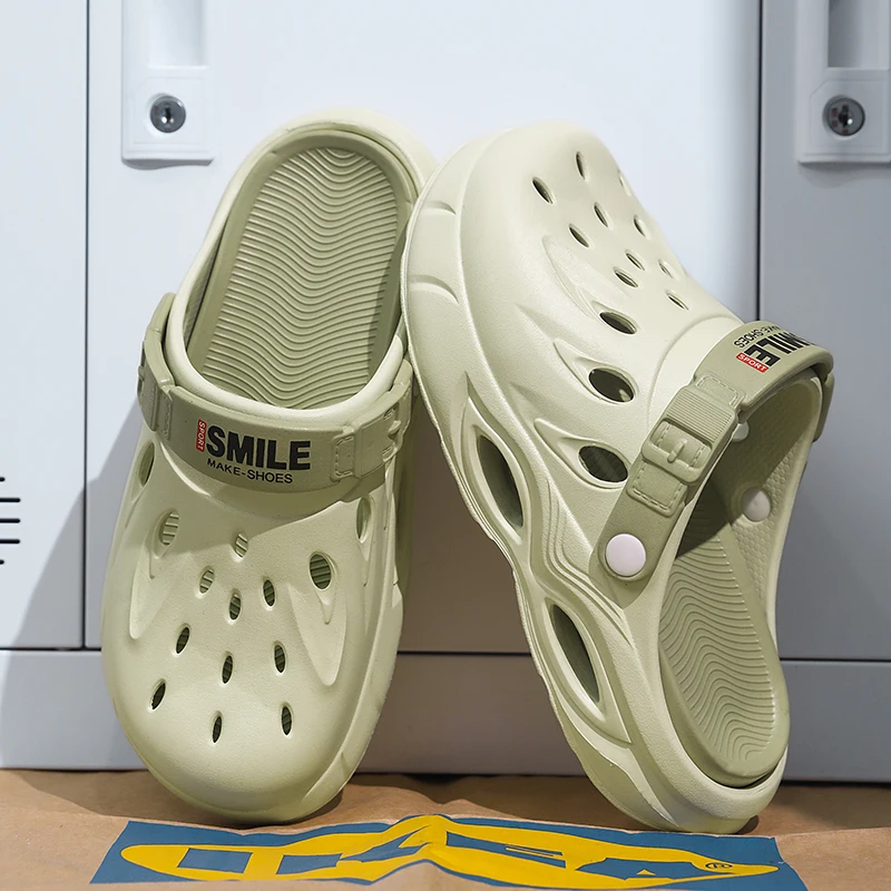 

Men's Summer Outdoor Beach Sports Slippers, Men's Outdoor Closed-Toe Sandals