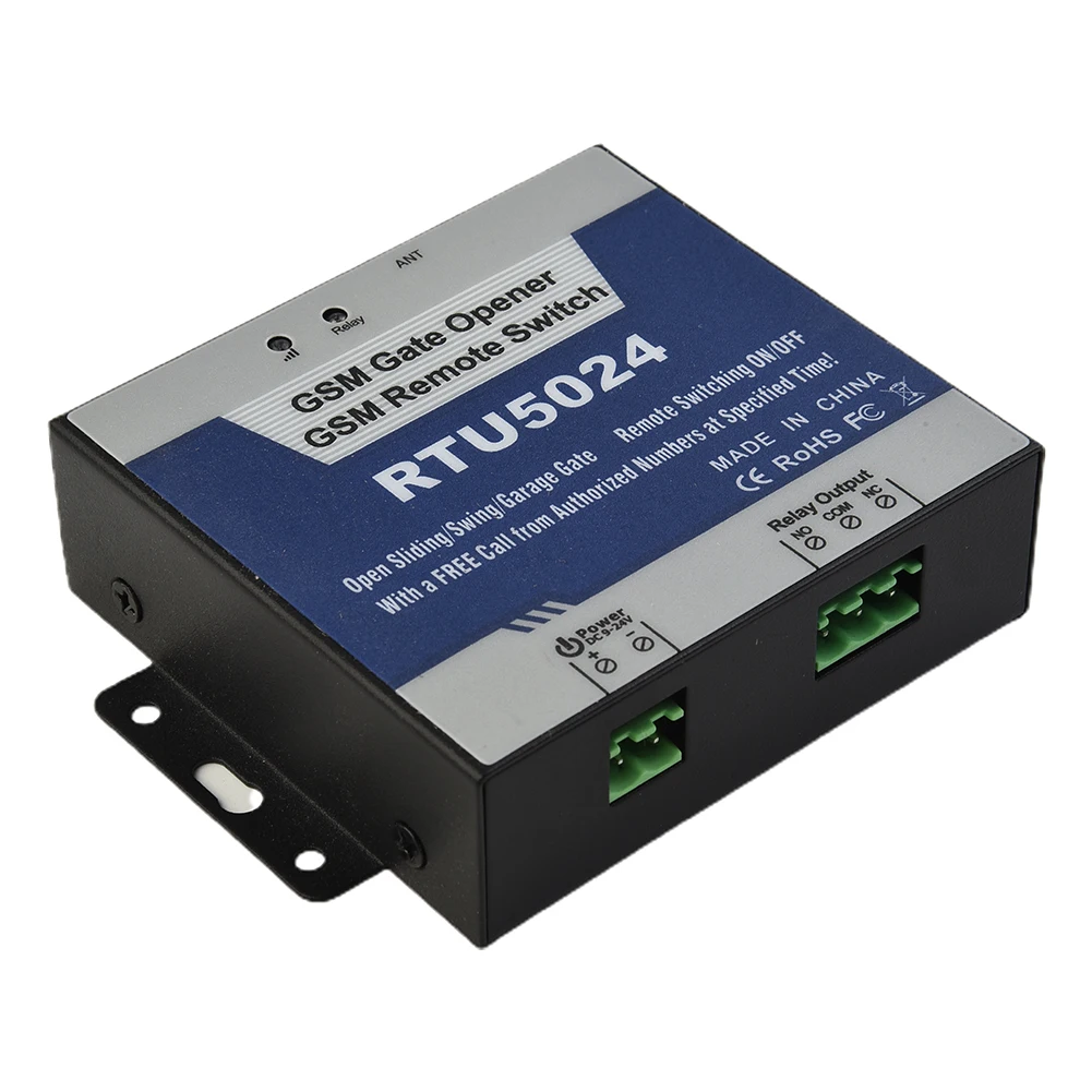 GSM Gate Opener RTU5024 with Easy Programming Options and Remote Activation through Mobile Phones from Anywhere