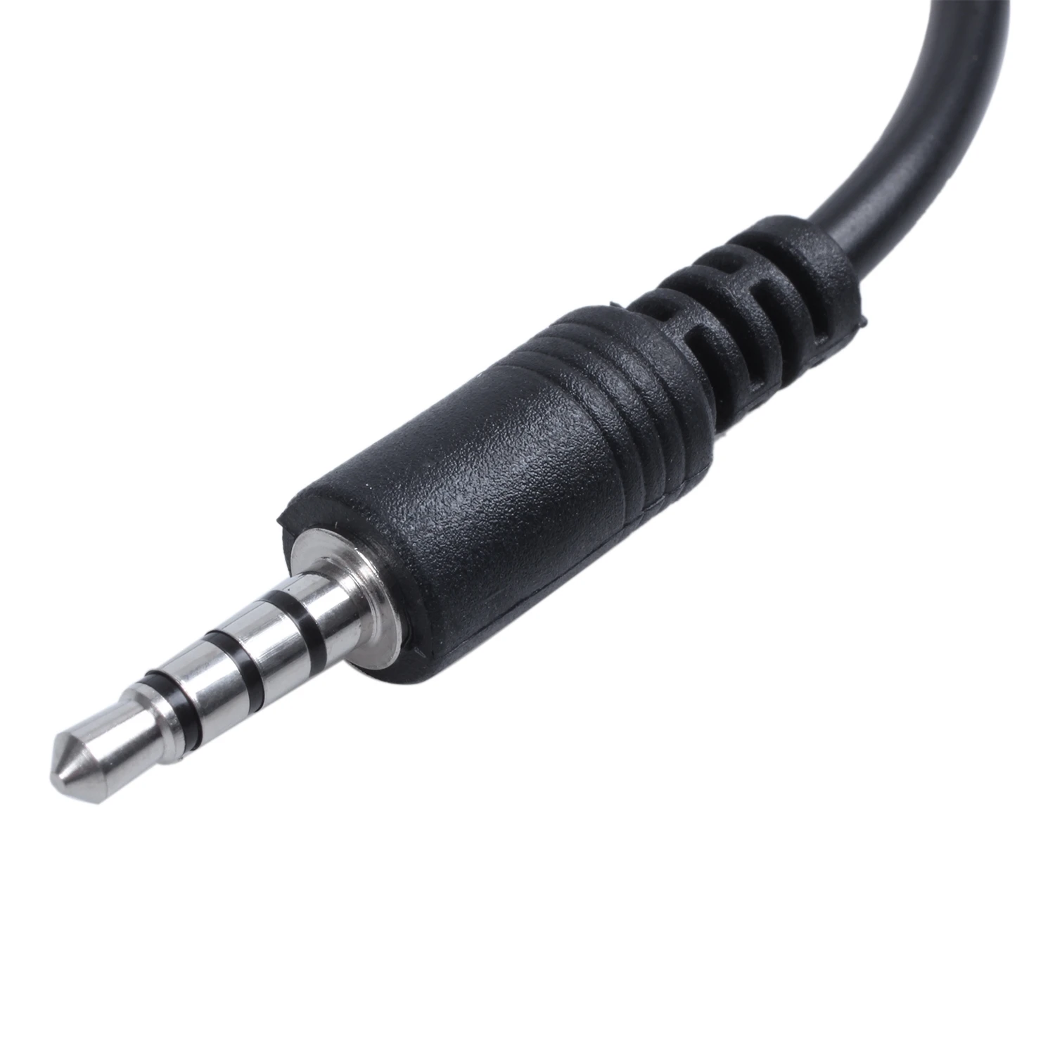 Jack USB, AUX, jack da 3.5mm per cavo di ricarica dati audio nero