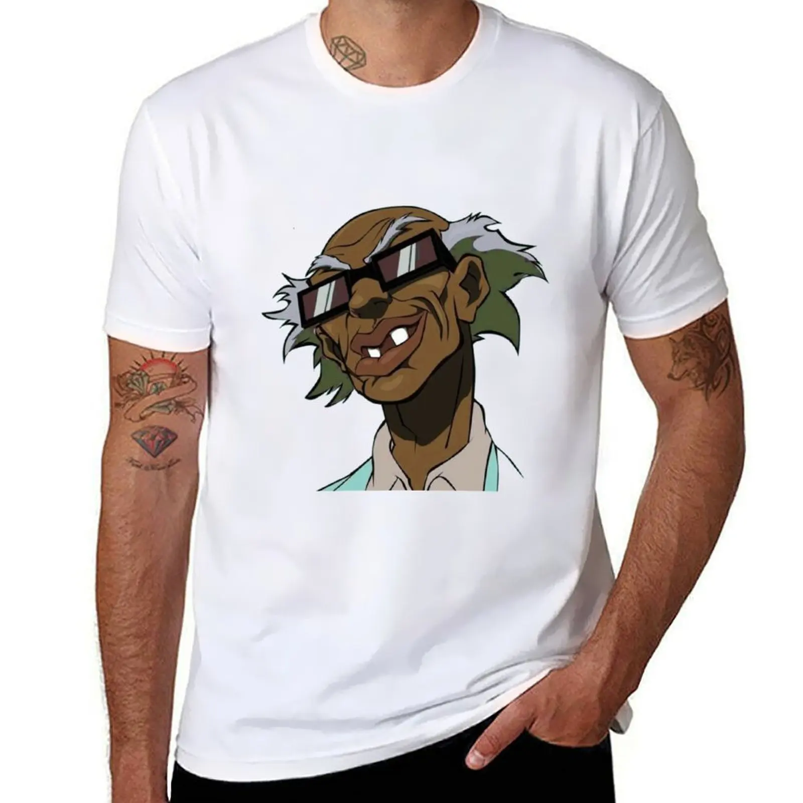 

The Boondocks Stinkmeaner T-Shirt t shirts for man cotton soft t shirts for man pack white essential t shirt T-Shirt
