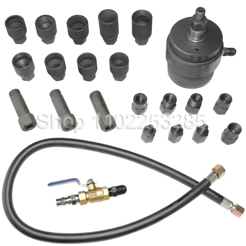 

Новый Common Rail дизельного топлива, инжектор, пневматический съемник, инструмент для удаления молотка, 1000 нм, пневматический съемник, комбинированный набор инструментов