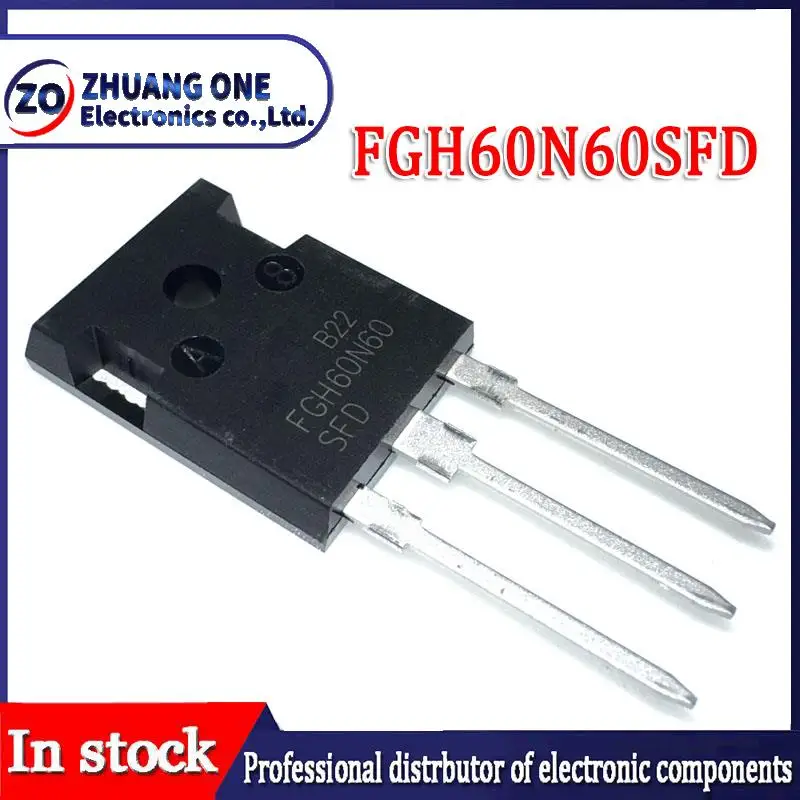 5PCS FGH60N60SFD FGH60N60SMD FGH60N60UFD 60N60 TO-247 600V 120A IGBT 100% New