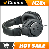 ATH-M20X Pro Studio Monitor Dynamic Headphones 40 mm Driver Closed-Back Wired Over-Ear single-ear Tracking Mixing DJ