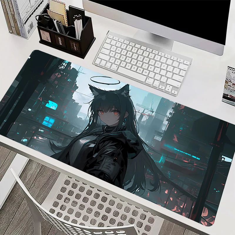 Mouse Pads XXL Gamer Extended Desk Mat PC Computer Keyboard Pad Hot Gaming Accessories A-arknights Mousepad Non Slip Desk Decor