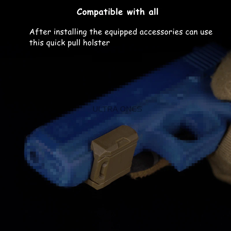 Funda Universal para Pistola, Táctica, para Mano Derecha, Compatible con SIG SAUER, SPRINGFIELD, WALTHER, para Deportes de Combate - imagen 5