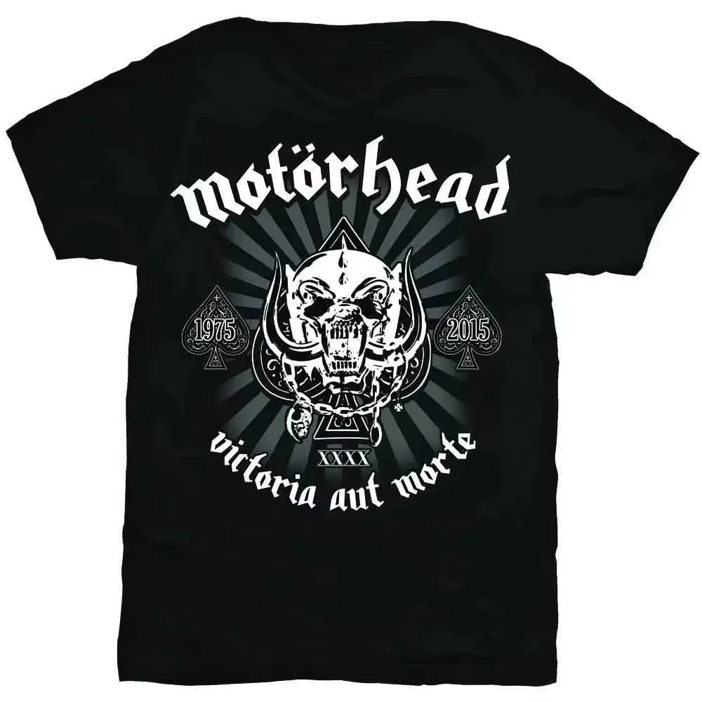 Sommer 2026 Heißes Legendäres Britisches Heavy-Metal-Band Motorhead Themen-Outdoor-Freizeit-Modisches Herren-Kurzarm-T-Shirt – Detail 4