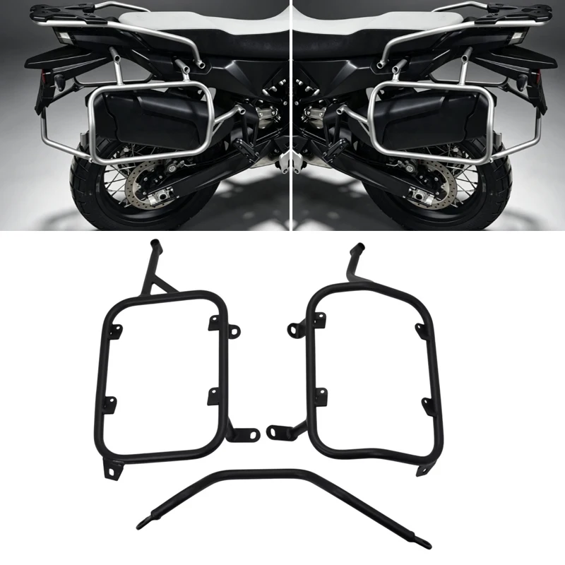 Stainless Steel 800MT-X Luggage Rack Pannier Top Case Bracket Toolbox Support Saddlebag Holder For CFMOTO 800MTX MTX800 2024
