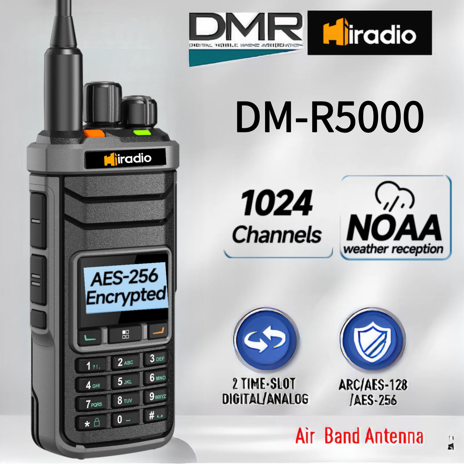 Iradio R-5000 DMRデジタル無線機 5W 美品 フルセット Sec5c1f59ff0740a1bc7acd6b02bb7