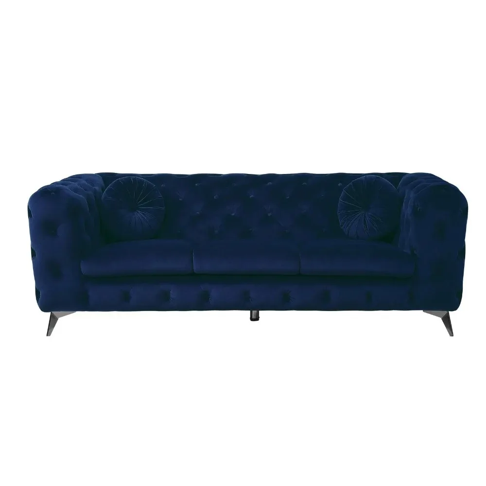 Atronia Sofa, Blue Fabric