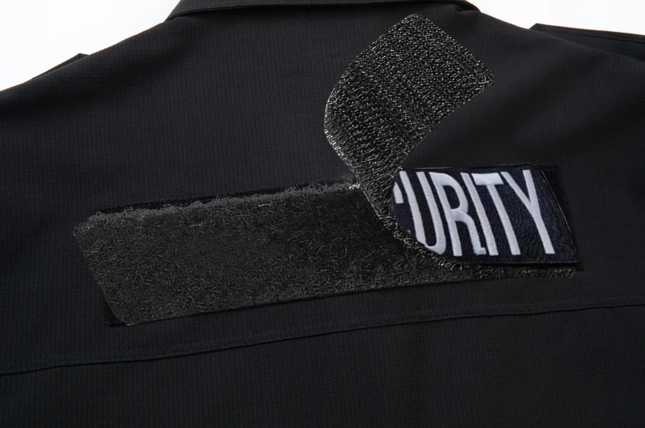 Ropa de guardia de seguridad uniforme de policía de secado rápido traje de trabajo azul negro conjunto de entrenamiento táctico para hombre