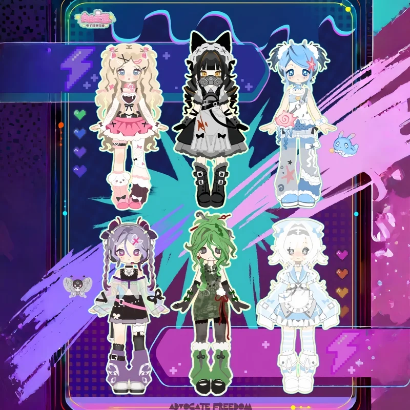 

Advocate Freedom 2nd Generation BJD Blind Box Cute Pet Competition Series Trendy Ornament Doll Figure Collectible Gift For Girls