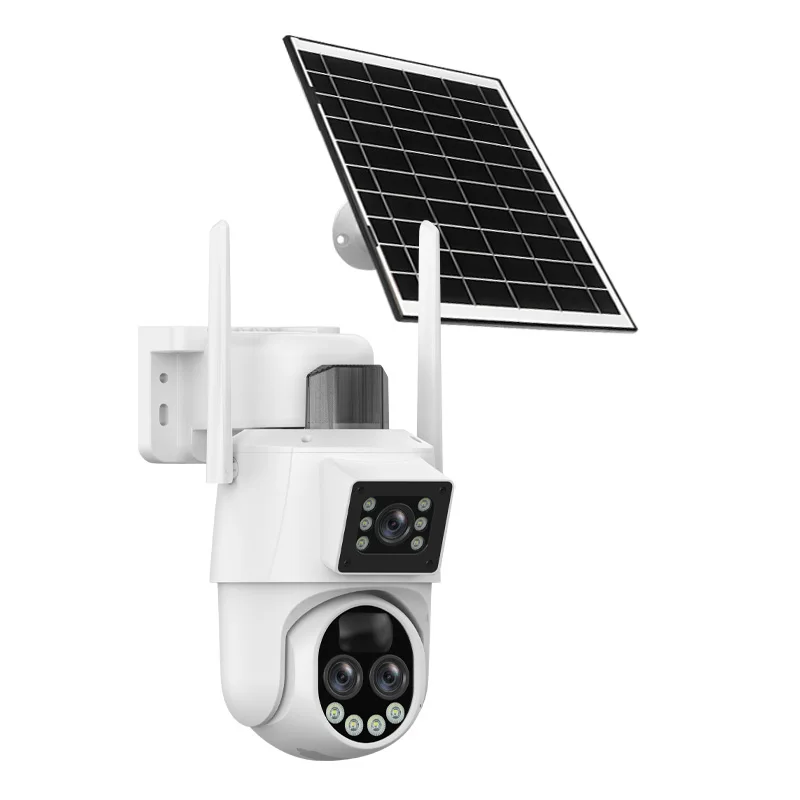 New Q39-10X 10X Zoom 6MP Sport Set Modules 3 Lens Ptz Camera Solar Ptz Wifi Camera Outdoor for Home