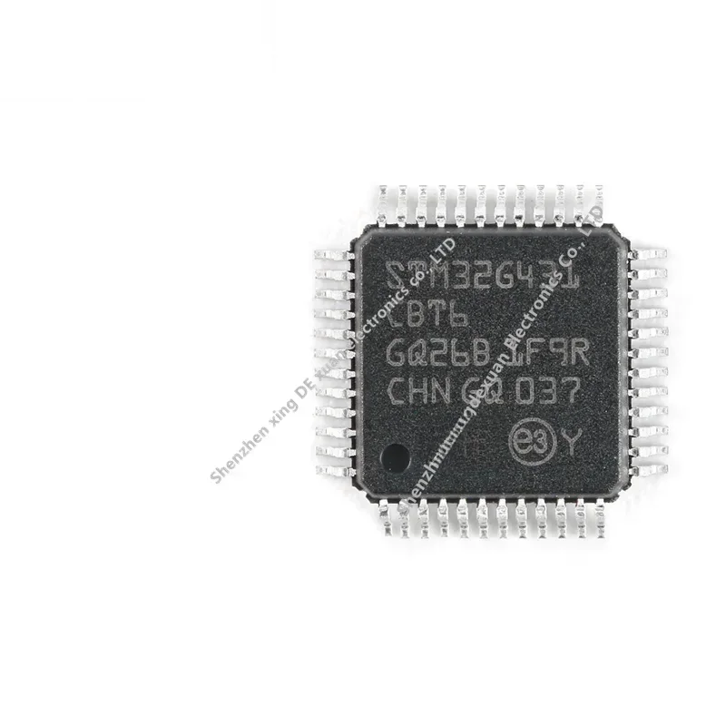 Original STM32G431CBT6 LQFP-48 ARM Cortex-M4 32-bit microcontroller-MCU Design of Integrate Circuit