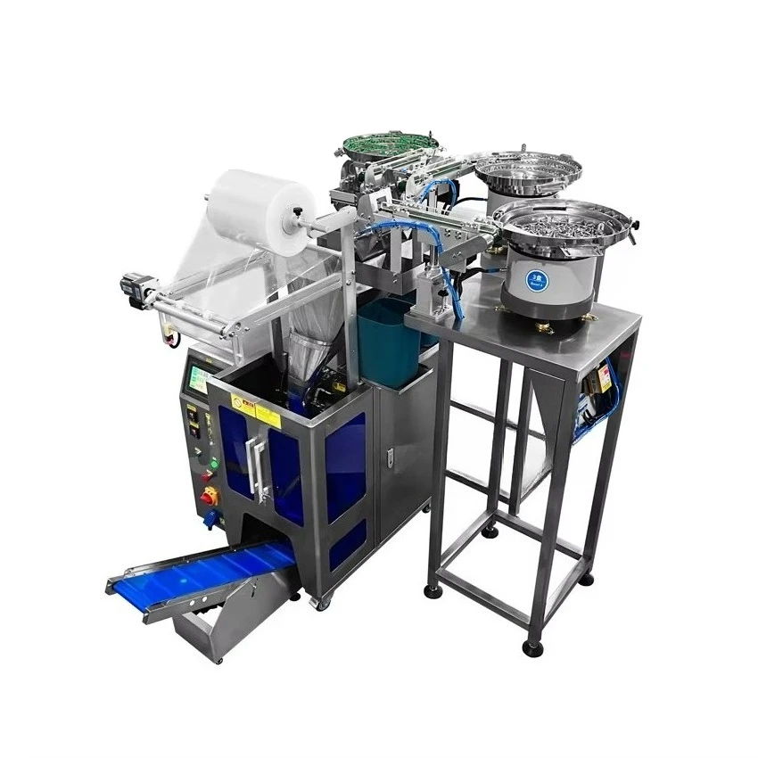 JP-320-3 Automatic Fastener Hardware Screws Bolts Nails Furniture Fittings Pouch Packing Machine