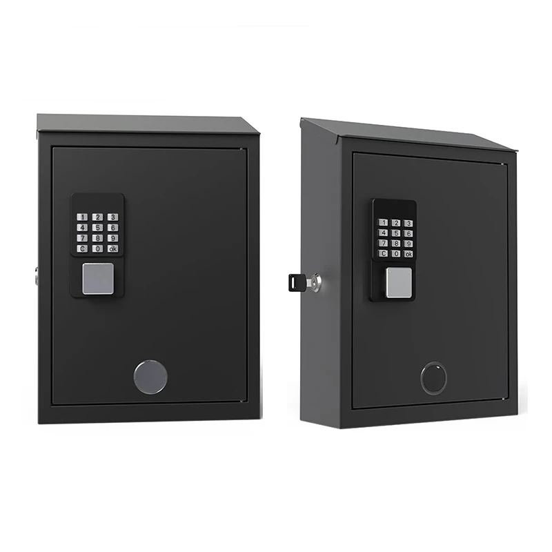 Sheet Metal Fabrication Welded Steel Letter Box Residential Apartment Locking Cluster Post Box Large Metal Letters Mailbox