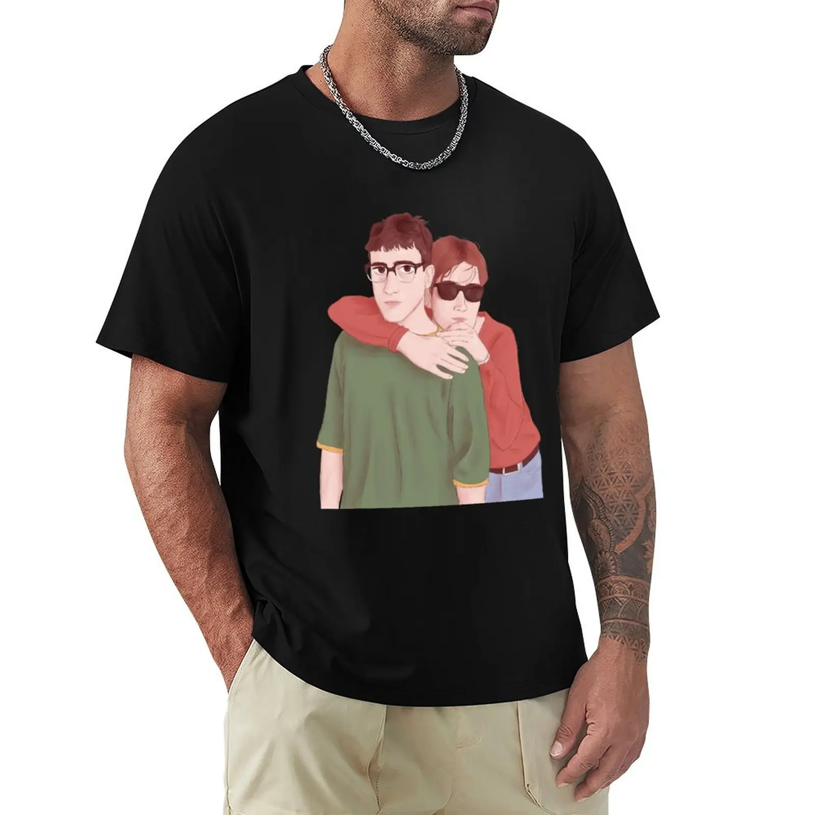 

gramon T-Shirt croswit shirt man rapper graphic tees boys animal print mens clothes