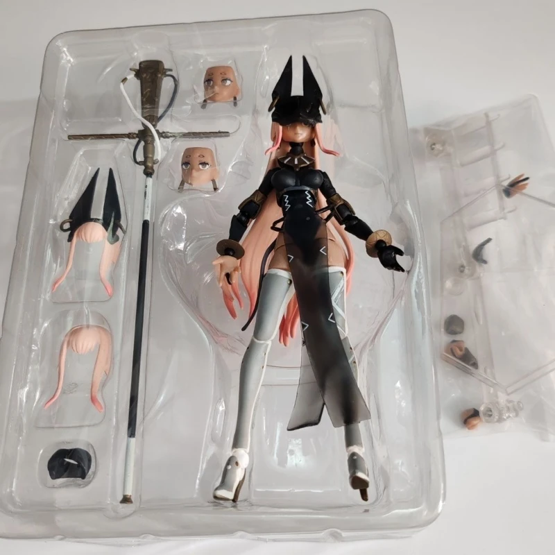 

Высококачественный новый figma 579. # Шарнирная фигурка куклы Анубис по-стоящему