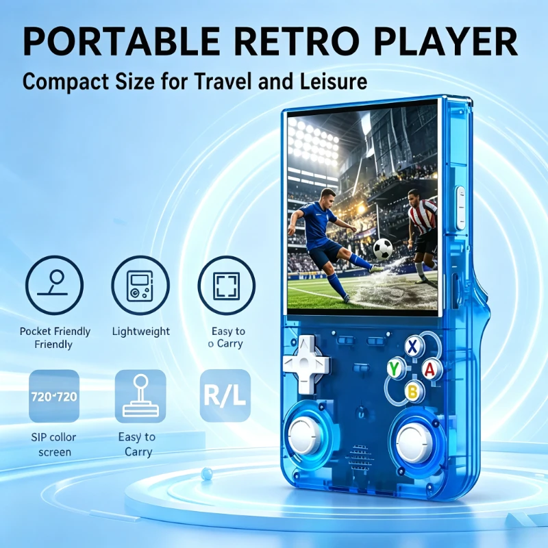 Retro Gaming Handheld 2026 - New 2026 R36ULTRA Open Source Video