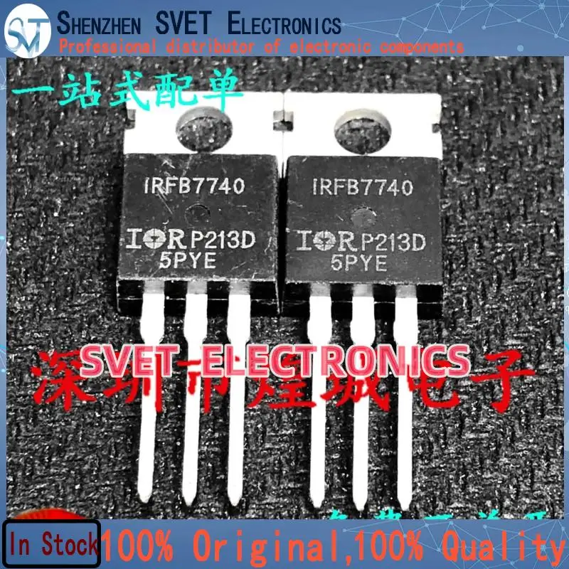 10PCS-50PCS  IRFB7740  TO-220 MOS75V 87A  Original In Stock Fast shipping