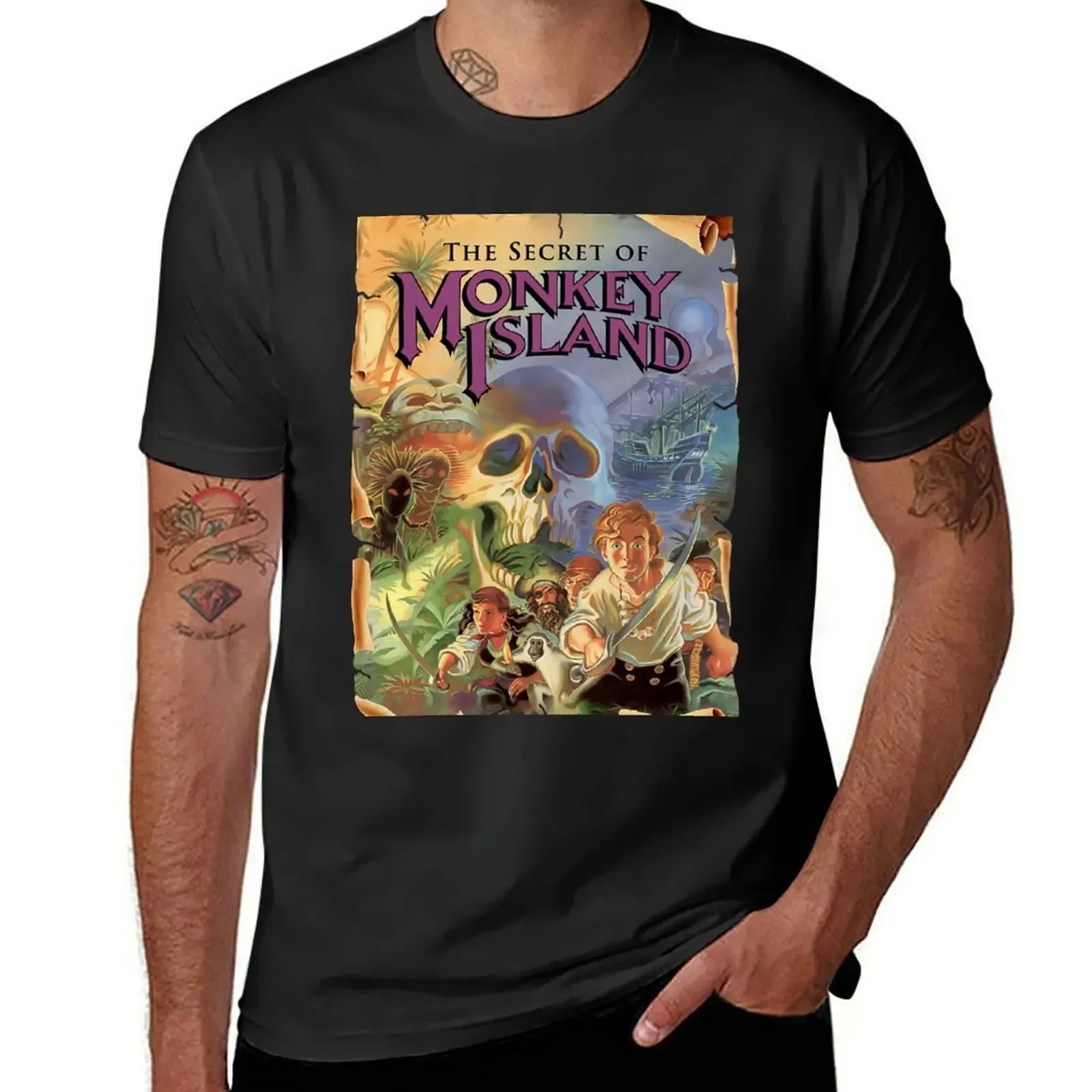 

The Secret of Monkey Island T-Shirt tees affliction shirts vintage funny t shirts for men