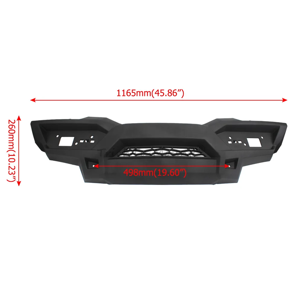UTV Rear Bumper Cover Fascia Guard For Polaris RZR XP 4 1000 Turbo EPS Fox Dynamix High Lifter Edition 2014-2018