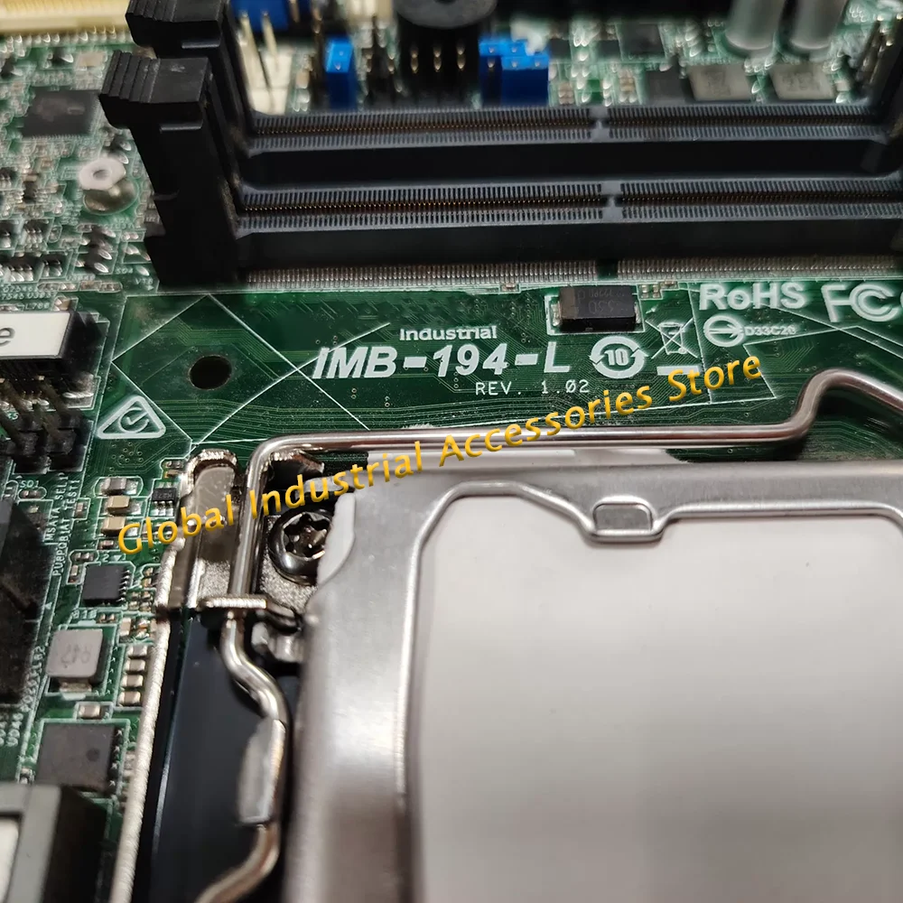 IMB-194-L Industrial Control Computer Motherboard - Dual Channel