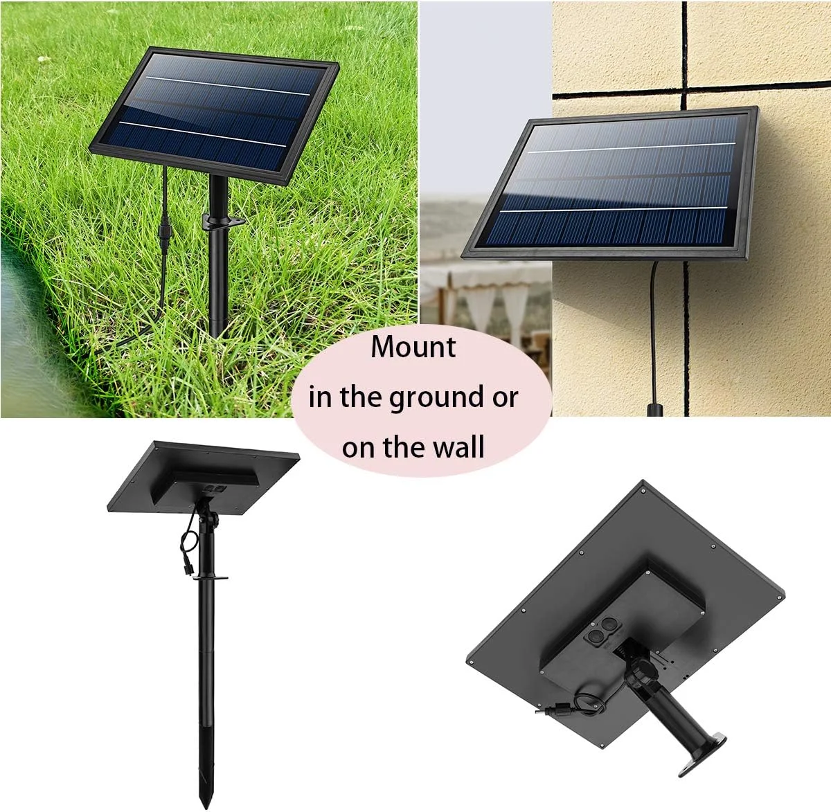 8W Solar Air Pump Kit With Air Hose And Bubble Stones 3 Working Modes Pond Aerator Bubble Oxygenator