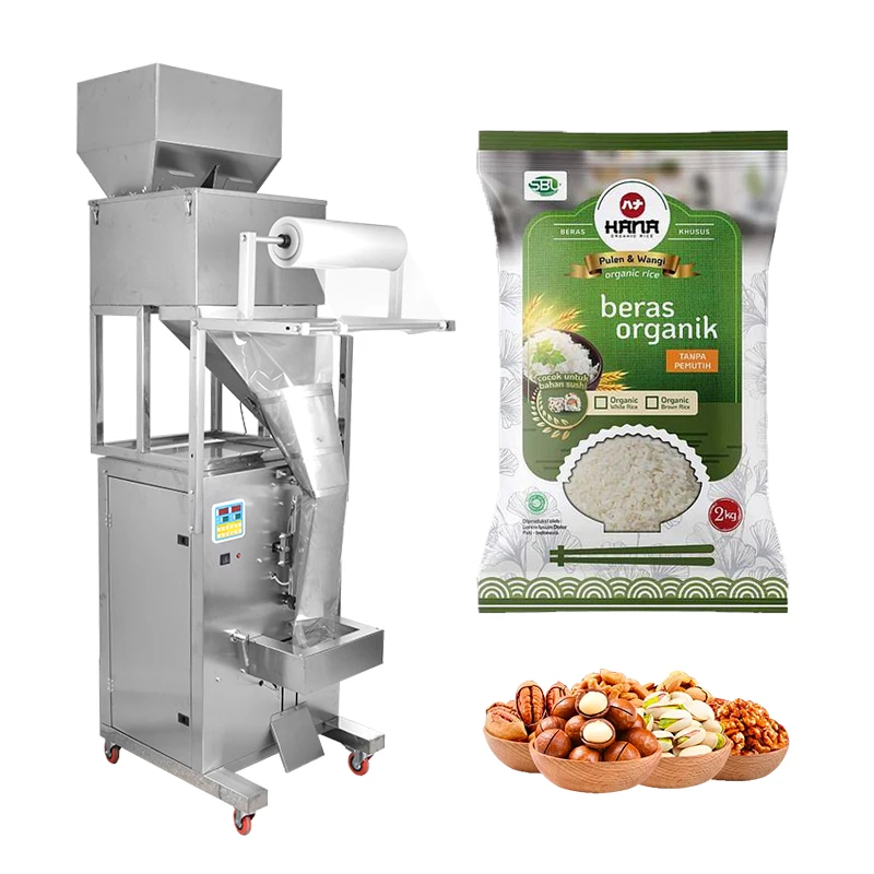 Multifunctional Corn Silage Pet Food Peanut Nuts and Seeds Pouch Teabags Granule Packing Packaging Machine