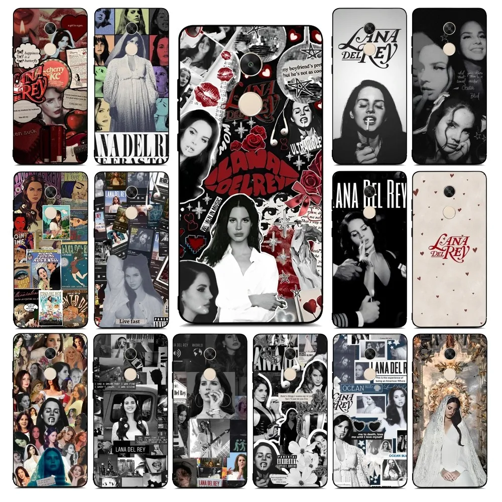 Lana Del Rey Singer Phone Case For Redmi Note 4 X 5 A 6 7 8 T 9 9S 10 11 Pro 11S 11Epro PocoM3pro