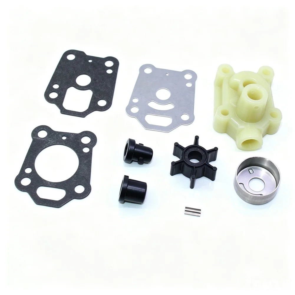 Boat Motor Pump Water Pump Kit For Boat Engine Cooling As Shown Water Pump Repair Kit 2-cycle Engine Compatible