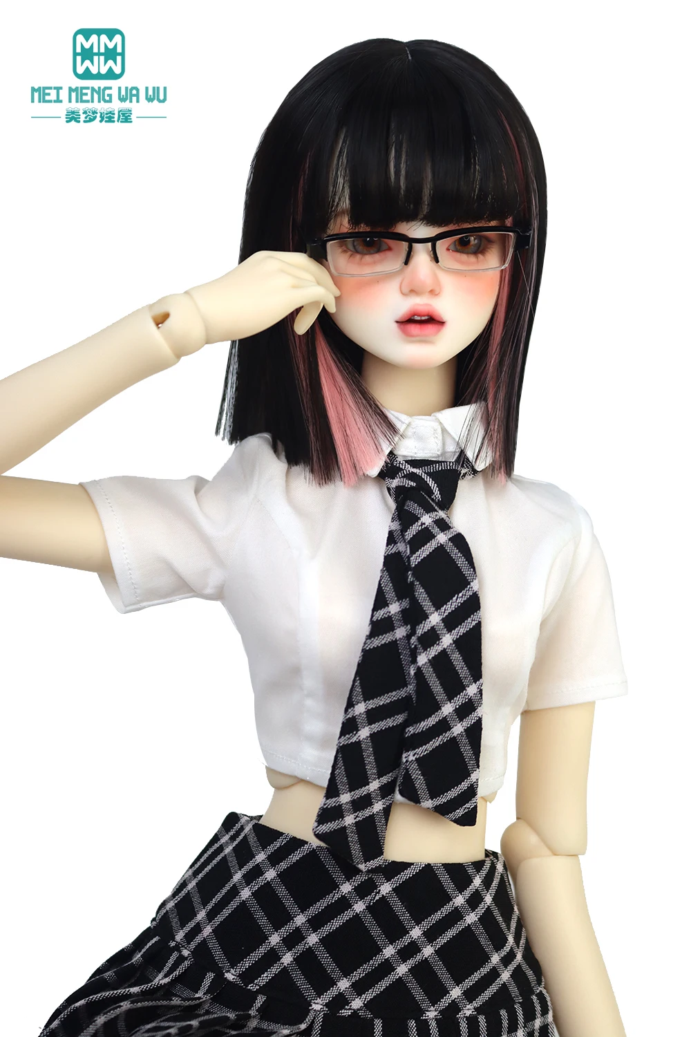 

NEW BJD Doll Clothes college short skirt school uniform for 1/3 1/4 SD DD Toy Ball Joint Doll accessories