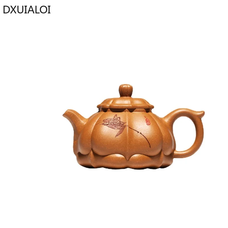 Handmade Purple Clay pot Old Mud is easy to be wrapped High quality teapot Ceramic kettle Chinese style Kungfu Tea Set Tea pot