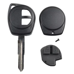 2Buttons Car Key Fob Case Shell For Suzuki Vitara,Swift,Ignis,SX4,Liana Remote Key Cover ABS SZ11R Blade Auto Accessories