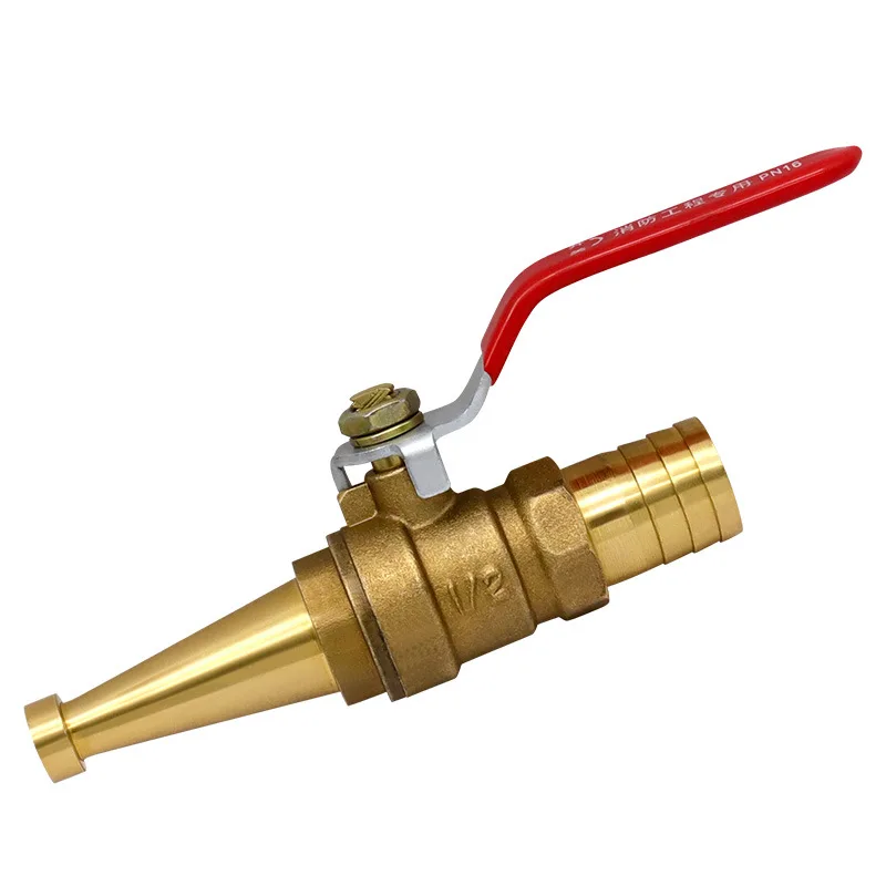 High pressure water spray car washing hose brass nozzle water adjustable car washing water head