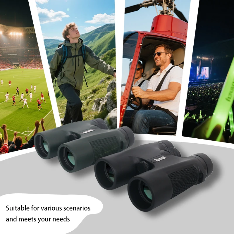 Nuevo Binoculares profesionales 10x42 con alta definición, gran aumento, capacidades portátiles de visualización y caza al aire libre