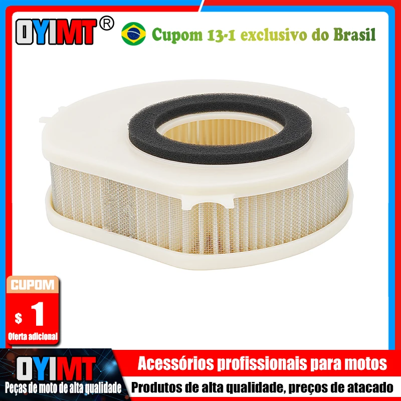 Filtro de Ar para Motocicleta YAMAHA V Star 1100 XVS1100 Custom Midnight Classic Silverado XVS 1100 AT AW 5EL-14451-00